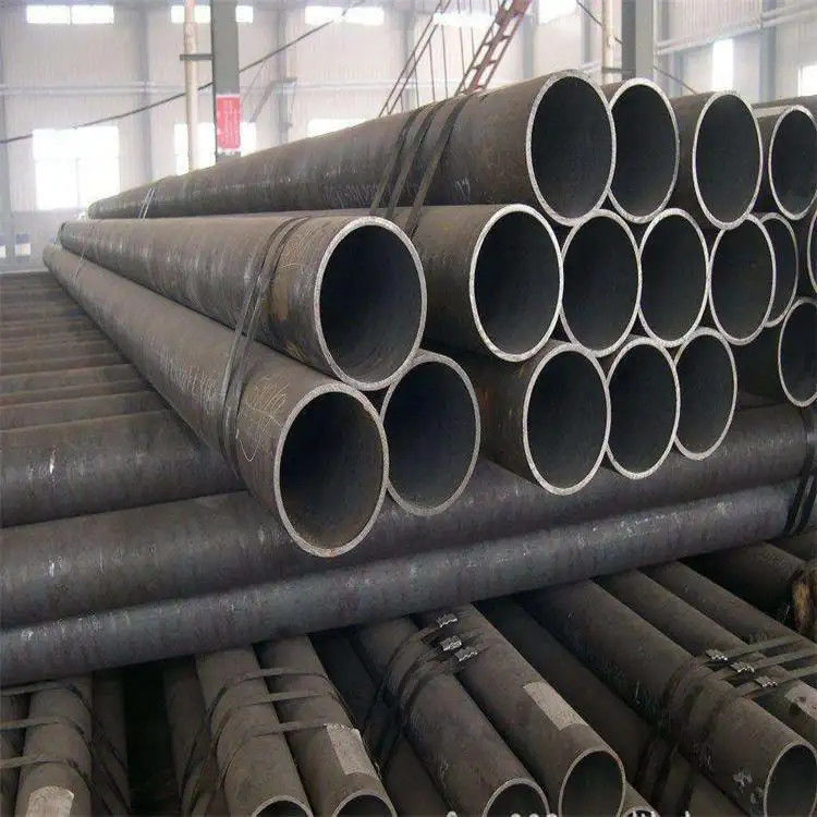 لوله فولادی فلوئید ضد زنگ 20# S235jr سیاه دور 5 اینچ Sch 40 ASTM لوله A335