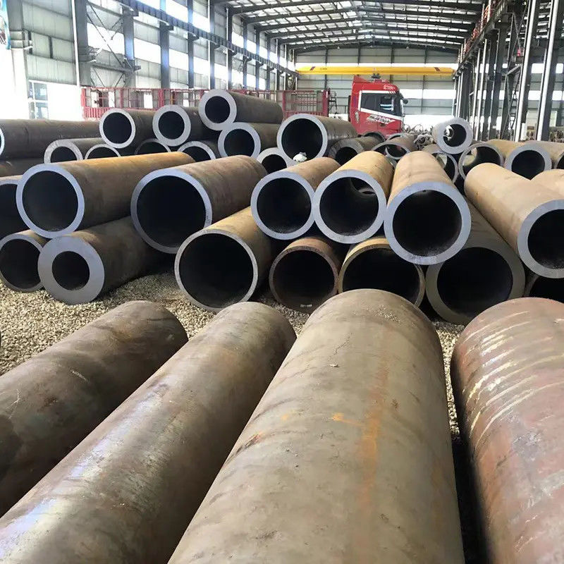 لوله فولادی فلوئید ضد زنگ 20# S235jr سیاه دور 5 اینچ Sch 40 ASTM لوله A335