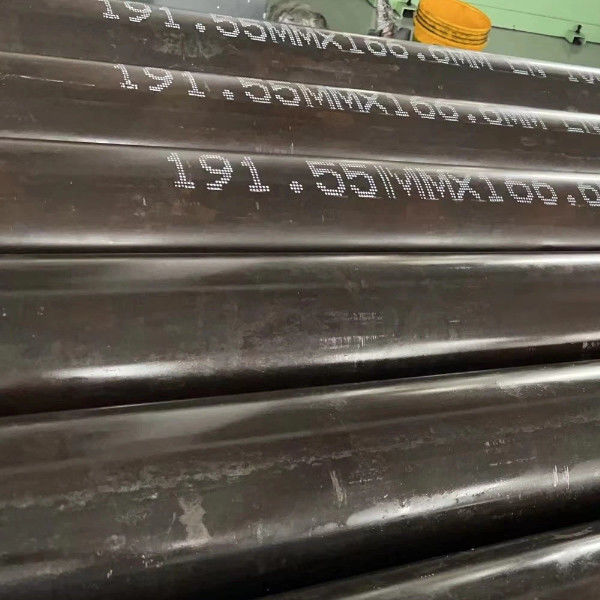 لوله حفاری مکانیکی بدون درز آب گاز نفتی لوله های فولاد نرم سوراخ فلزی