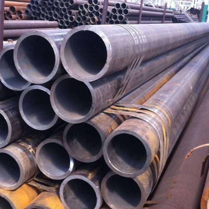 جدول 80 جدول 40 لوله فولاد کربن بدون درز Astm A106 برای حمل گاز